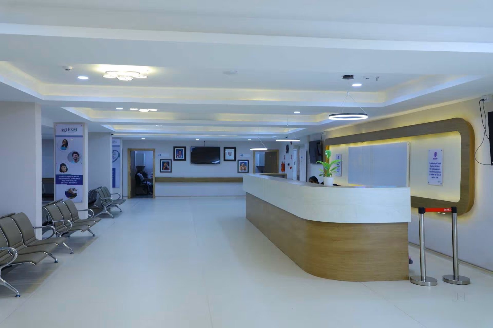 Modern Hospital Building